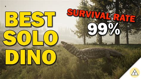 its the safest dino in game that many dino avoid. . Path of titans best solo dino